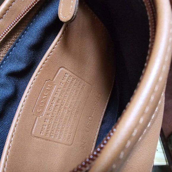 Nwot Coach Tribeca Cosmetic Case ~ made in 90's - Picture 8 of 11